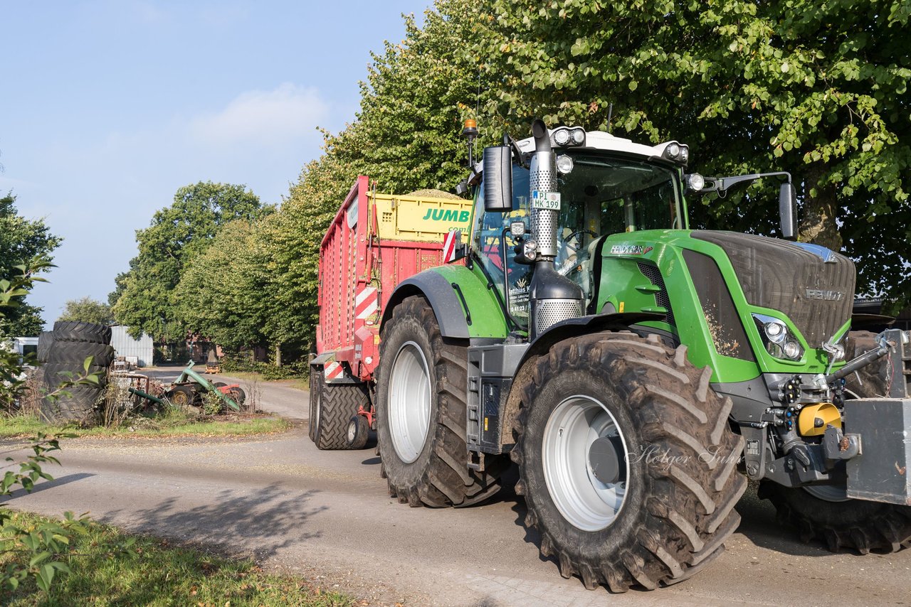 Bild 123 - Maisernte